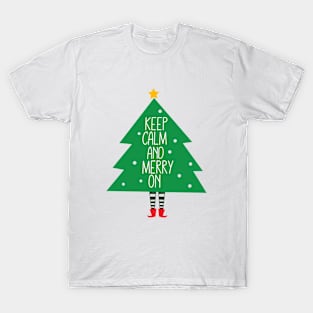 Keep Calm and Merry On T-Shirt